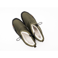 Сапоги дутики Adidas Winter Black Geen